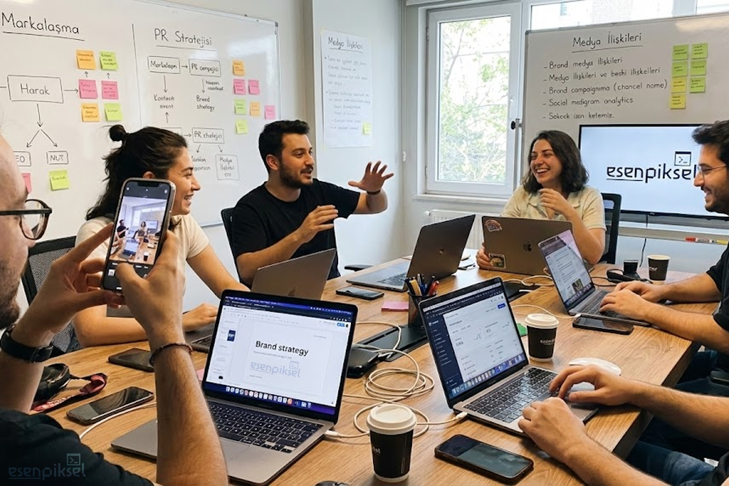 Esen Piksel Markalaşma