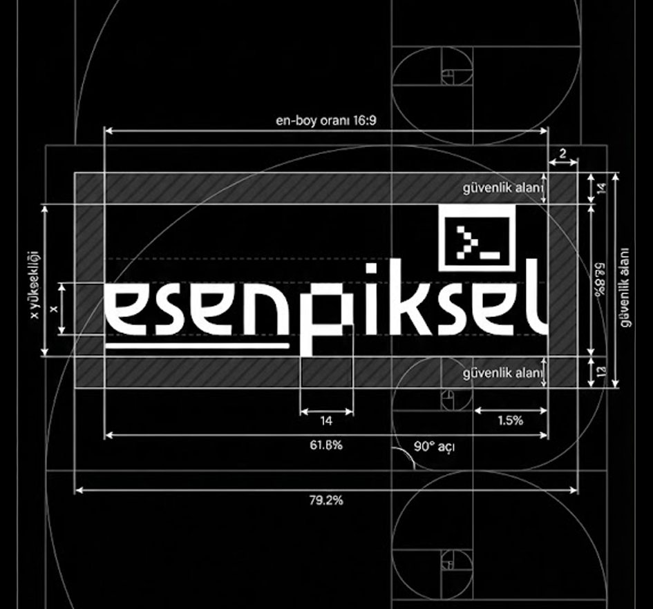 EsenPiksel Logo Kurumsal Kimlik Çalışması